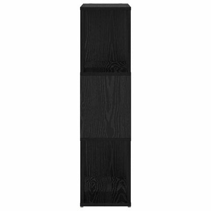 TV Cabinet Set 60 x 24 x 94.5 cm Black Engineered Wood