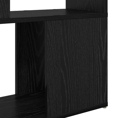 TV Cabinet Set 60 x 24 x 125.5 cm Black Engineered Wood