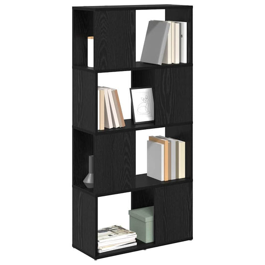 TV Cabinet Set Black 60 x 24 x 125.5 cm Engineered Wood