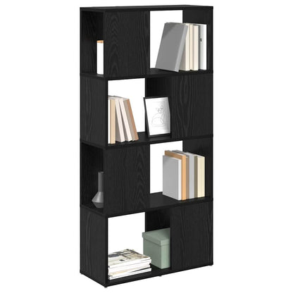 TV Cabinet Set 60 x 24 x 125.5 cm Black Engineered Wood