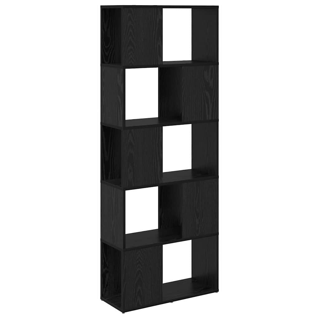 TV Cabinet Set 60 x 24 x 156 cm Black Engineered Wood