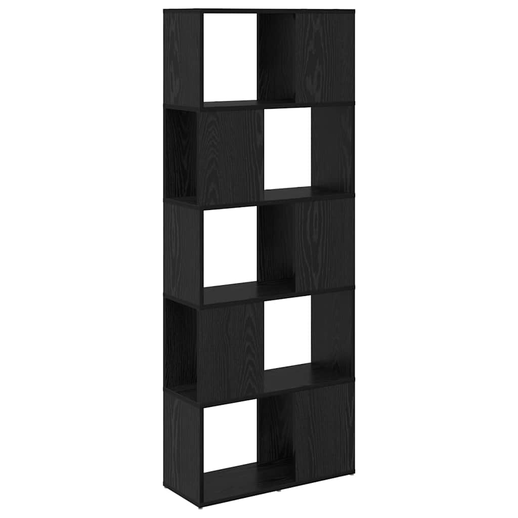 TV Cabinet Set 60 x 24 x 156 cm Black Engineered Wood