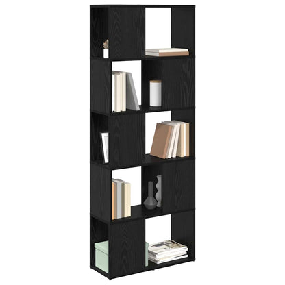 TV Cabinet Set 60 x 24 x 156 cm Black Engineered Wood