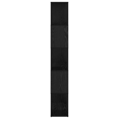TV Cabinet Set 60 x 24 x 156 cm Black Engineered Wood