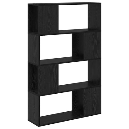 TV Cabinet Set 80 x 24 x 125 cm Black Engineered Wood