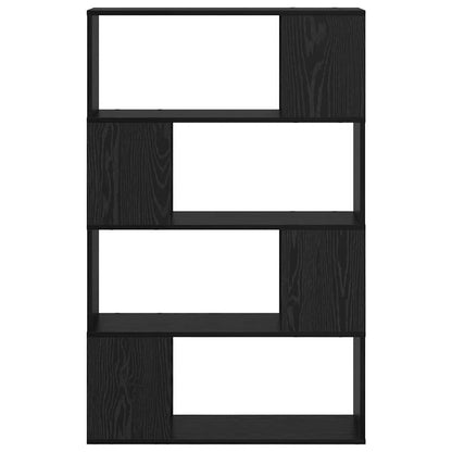 TV Cabinet Set 80 x 24 x 125 cm Black Engineered Wood