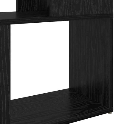 TV Cabinet Set 80 x 24 x 156 cm Black Engineered Wood