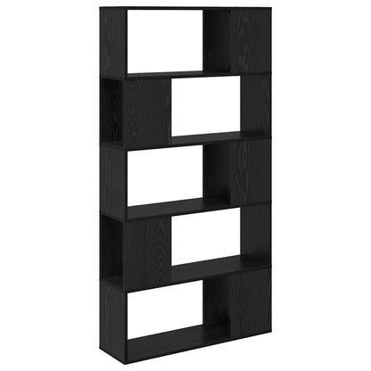 TV Cabinet Set 80 x 24 x 156 cm Black Engineered Wood