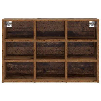 Shoe Cabinet Old Wood 77.5 x 30 x 51 cm Engineered Wood