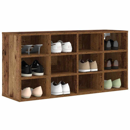Shoe Cabinet Old Wood 103 x 30 x 51 cm Engineered Wood
