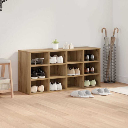 Shoe Cabinet 103 x 30 x 51 cm Engineered Wood Artisan Oak