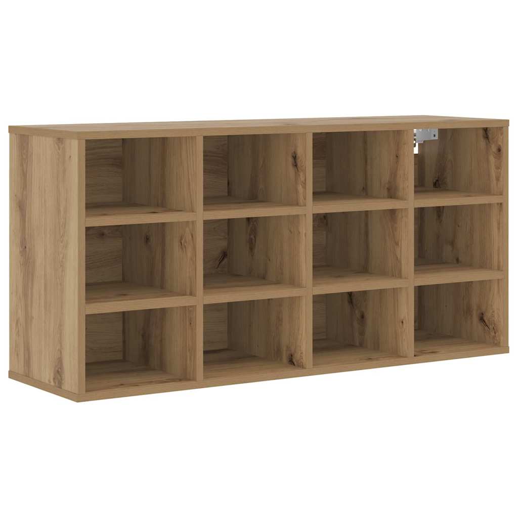 Shoe Cabinet 103 x 30 x 51 cm Engineered Wood Artisan Oak