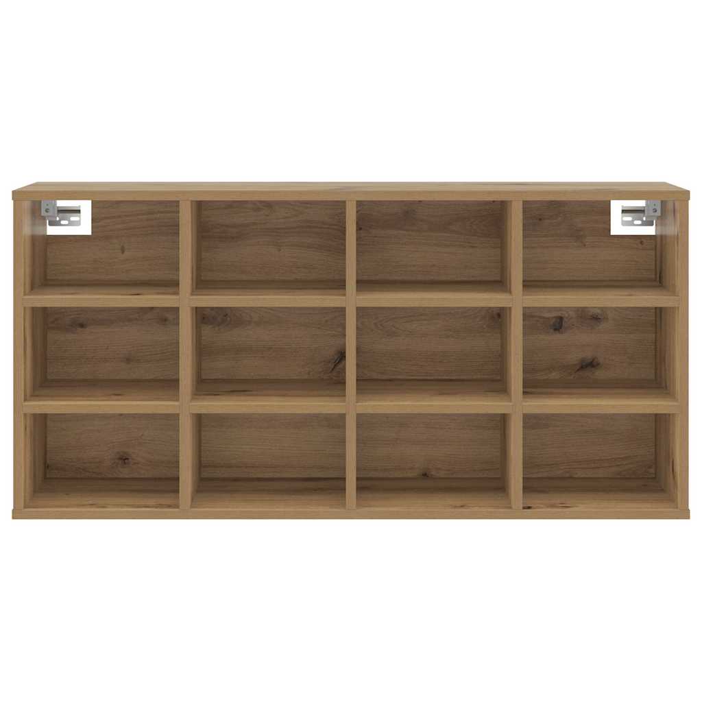 Shoe Cabinet 103 x 30 x 51 cm Engineered Wood Artisan Oak