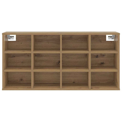 Shoe Cabinet 103 x 30 x 51 cm Engineered Wood Artisan Oak