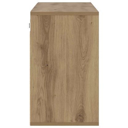 Shoe Cabinet 103 x 30 x 51 cm Engineered Wood Artisan Oak