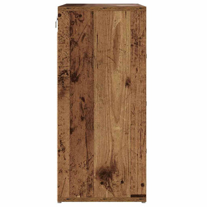 Shoe Cabinet Old Wood 77.5 x 30 x 67 cm Engineered Wood