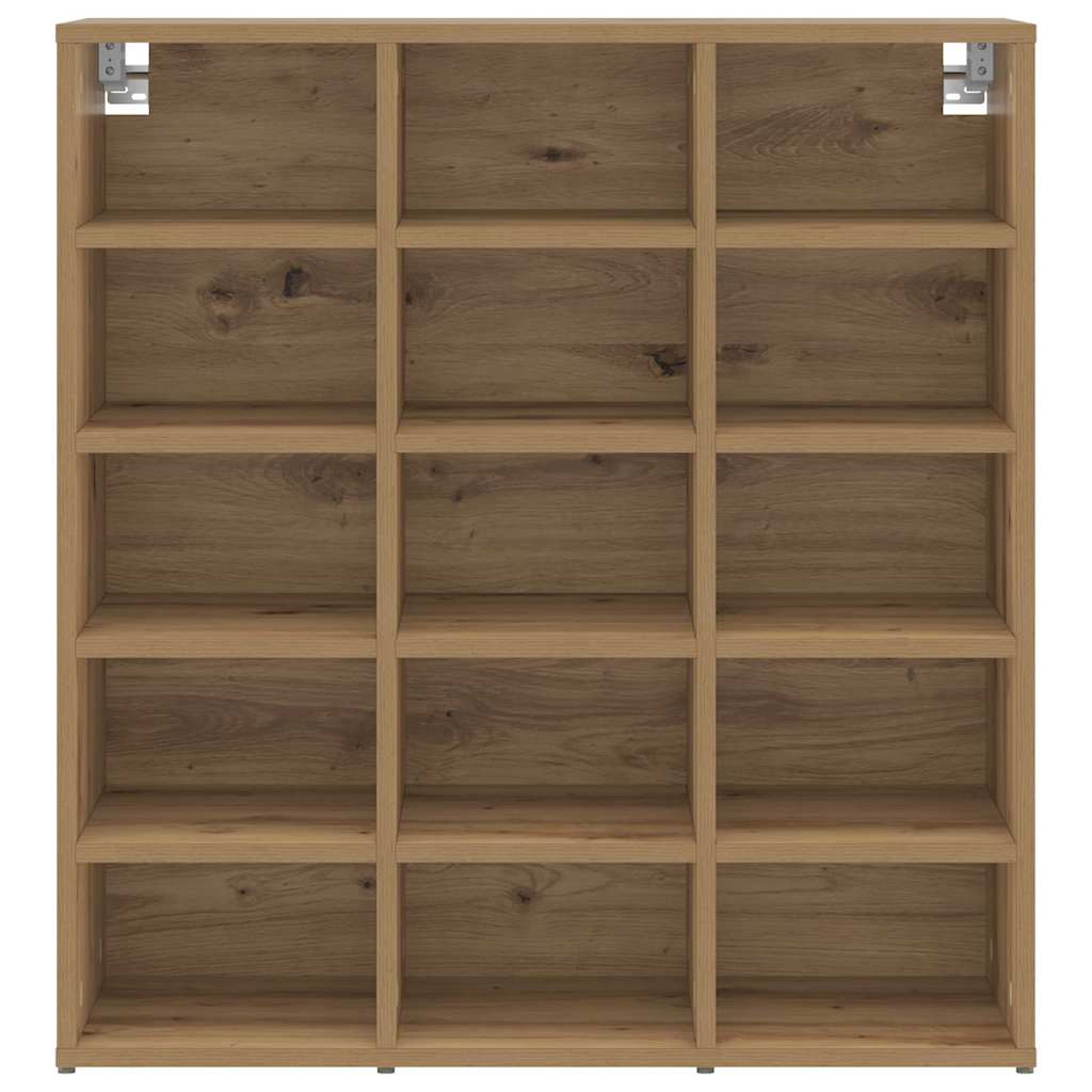 Shoe Cabinet 77.5 x 30 x 83.5 cm Engineered Wood Artisan Oak