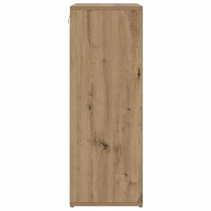 Shoe Cabinet 77.5 x 30 x 83.5 cm Engineered Wood Artisan Oak