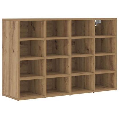 Shoe Cabinet 103 x 30 x 67 cm Engineered Wood Artisan Oak