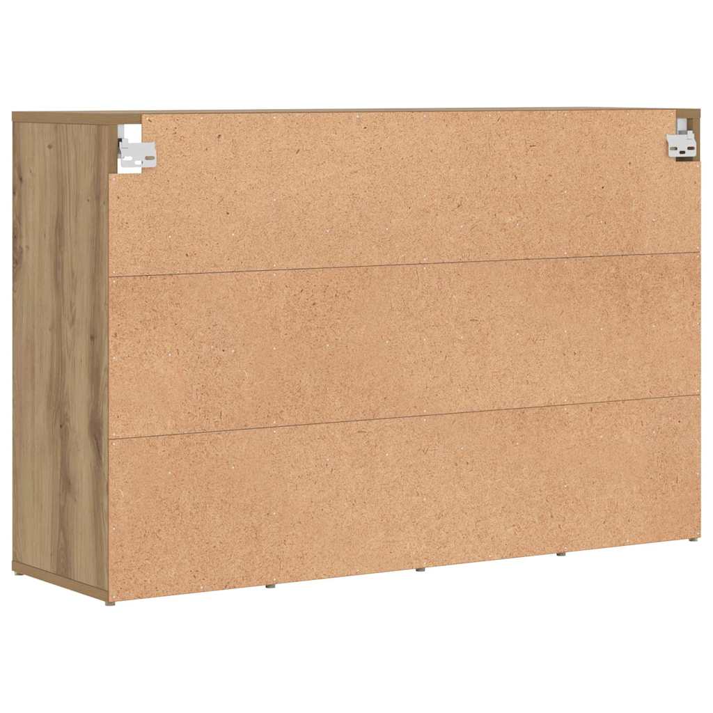 Shoe Cabinet 103 x 30 x 67 cm Engineered Wood Artisan Oak