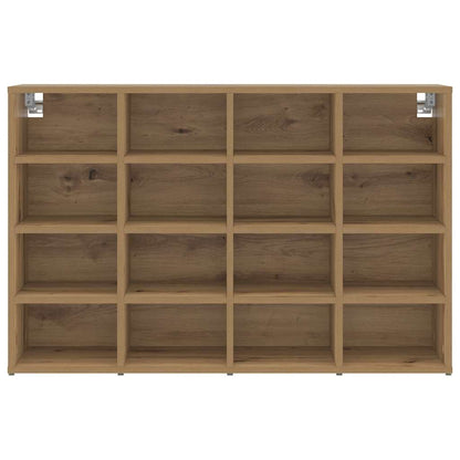 Shoe Cabinet 103 x 30 x 67 cm Engineered Wood Artisan Oak