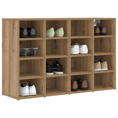 Shoe Cabinet Artisan Oak 103 x 30 x 67 cm Engineered Wood