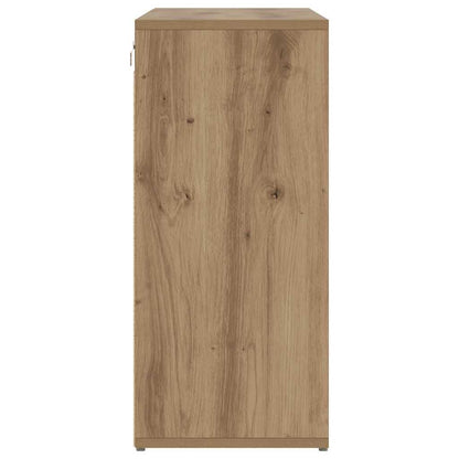 Shoe Cabinet 103 x 30 x 67 cm Engineered Wood Artisan Oak