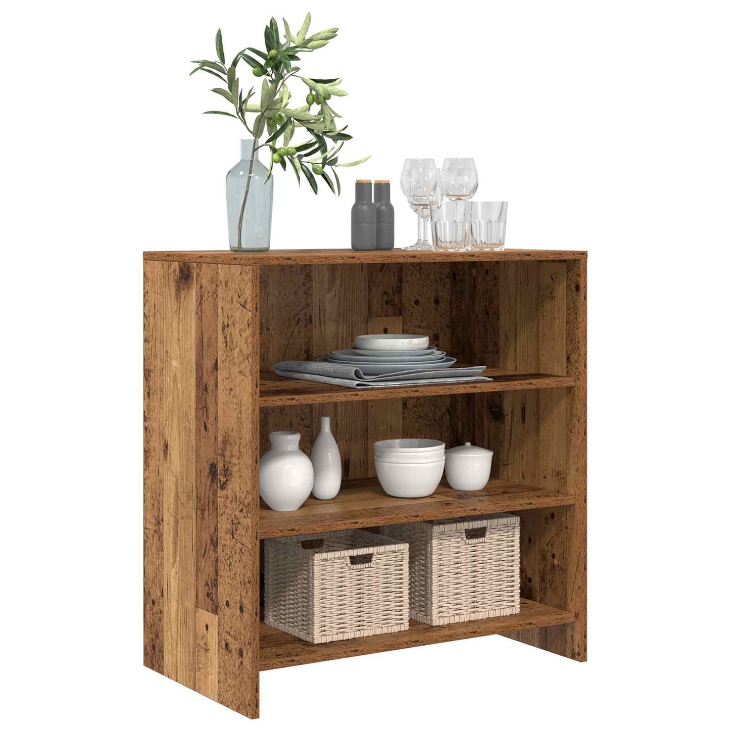 Sideboard Brown 70 x 41 x 75 cm Engineered Wood
