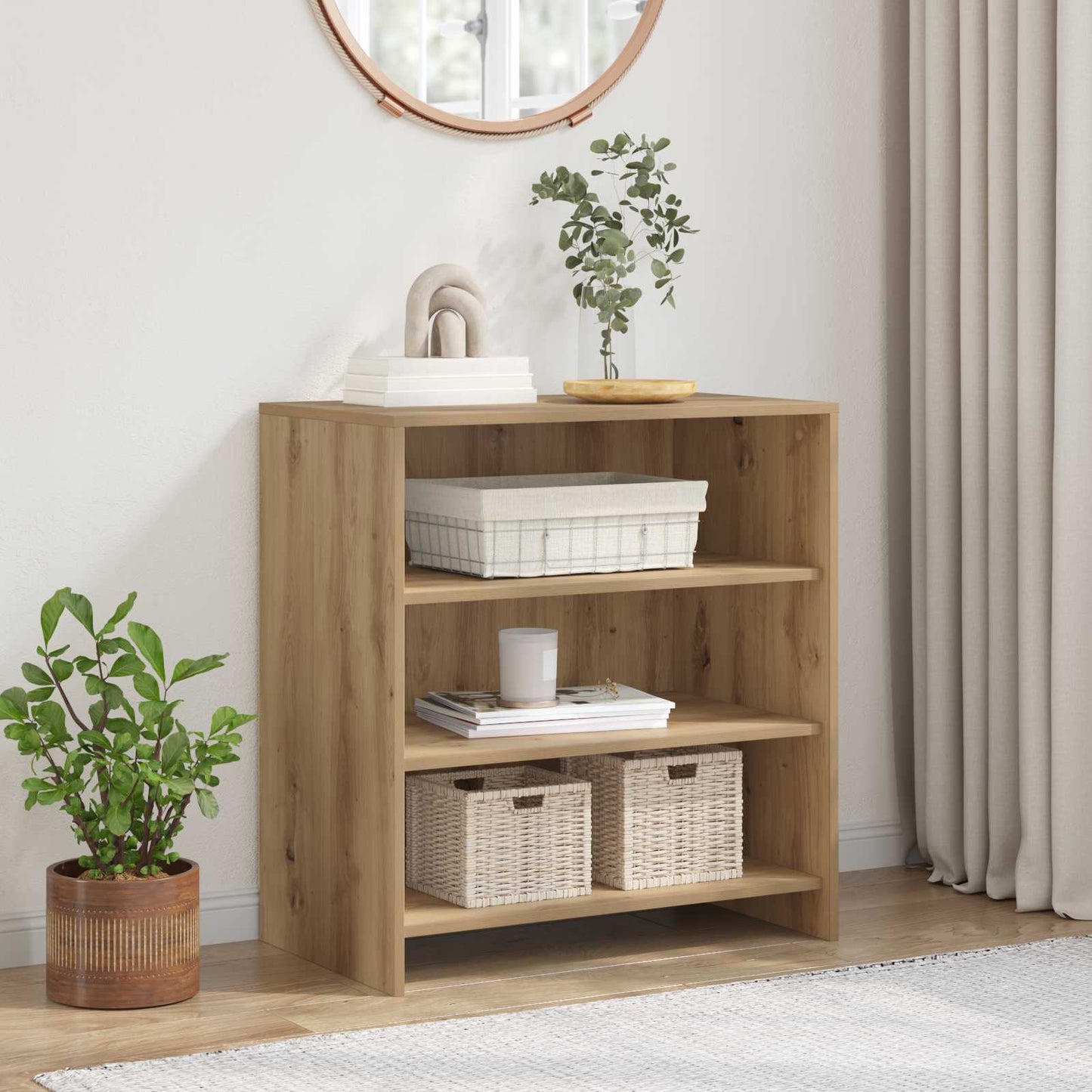 Sideboard Brown 70 x 41 x 75 cm Engineered Wood