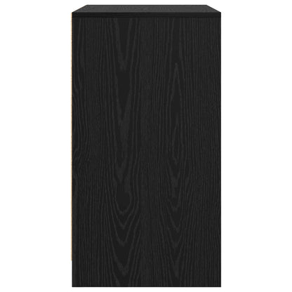 Sideboard Black Oak 70 x 41 x 75 cm Engineered Wood