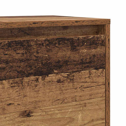 TV Cabinet Set Old Wood 90 x 35 x 40 cm Engineered Wood