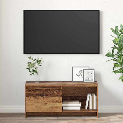 TV Cabinet Set Old Wood 90 x 35 x 40 cm Engineered Wood