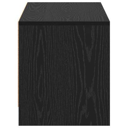 TV Cabinet Set Black Oak 90 x 35 x 40 cm Engineered Wood