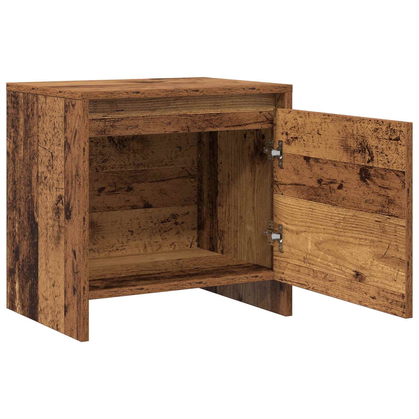 Bedside Cabinet Old Wood 45 x 34 x 44.5 cm Engineered Wood