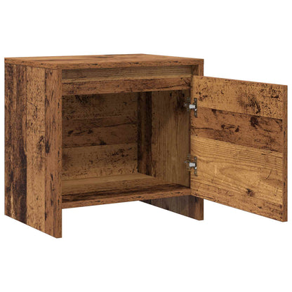Bedside Cabinet Old Wood 45 x 34 x 44.5 cm Engineered Wood