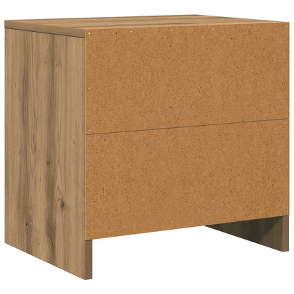 Bedside Cabinet Artisan Oak 45 x 34 x 44.5 cm Engineered Wood
