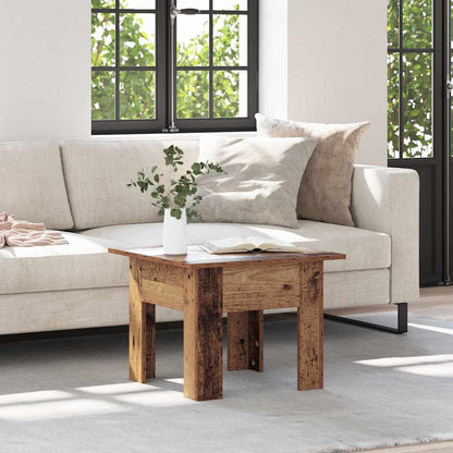 Coffee Table Old Wood 55 x 55 x 42 cm Engineered Wood