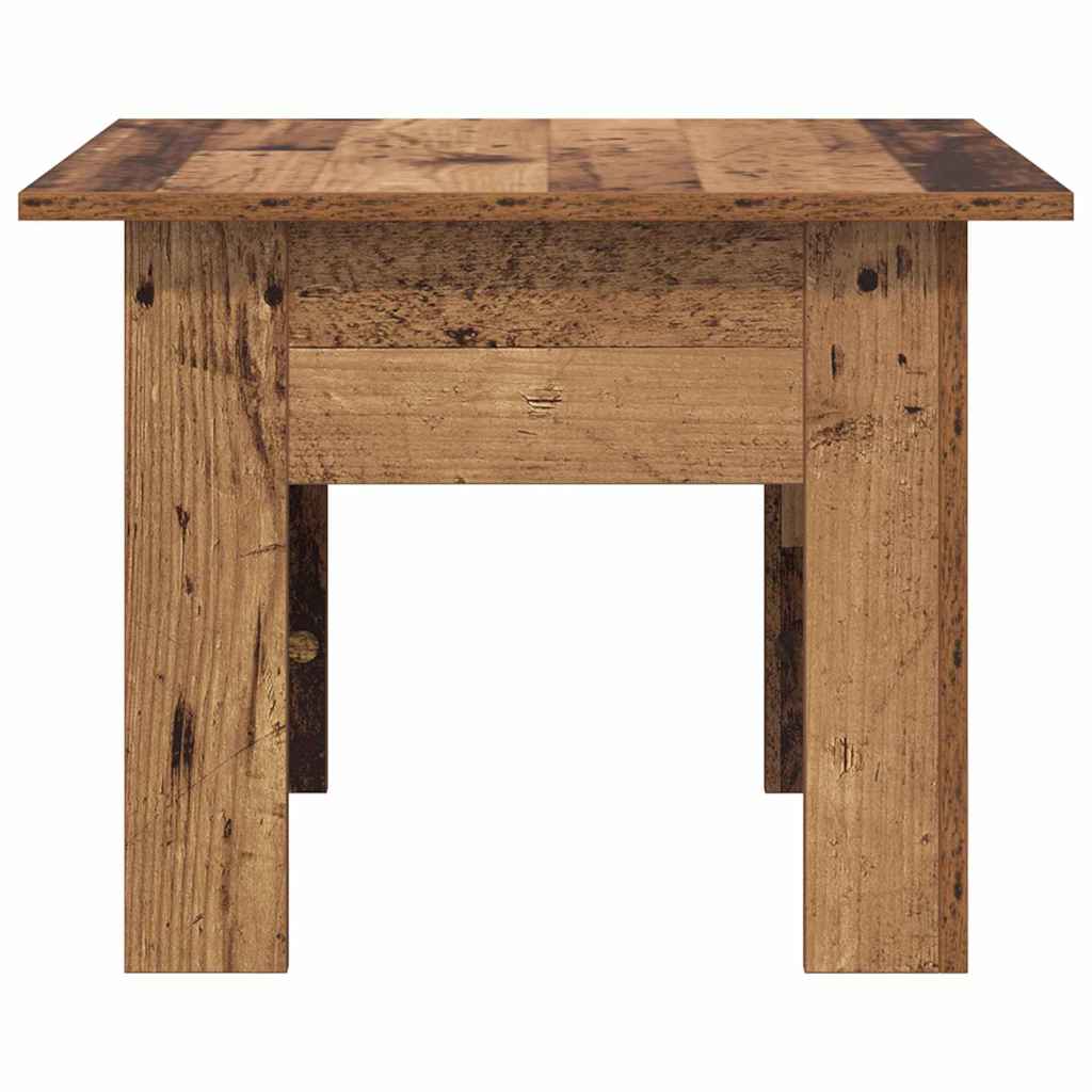 Coffee Table Old Wood 55 x 55 x 42 cm Engineered Wood