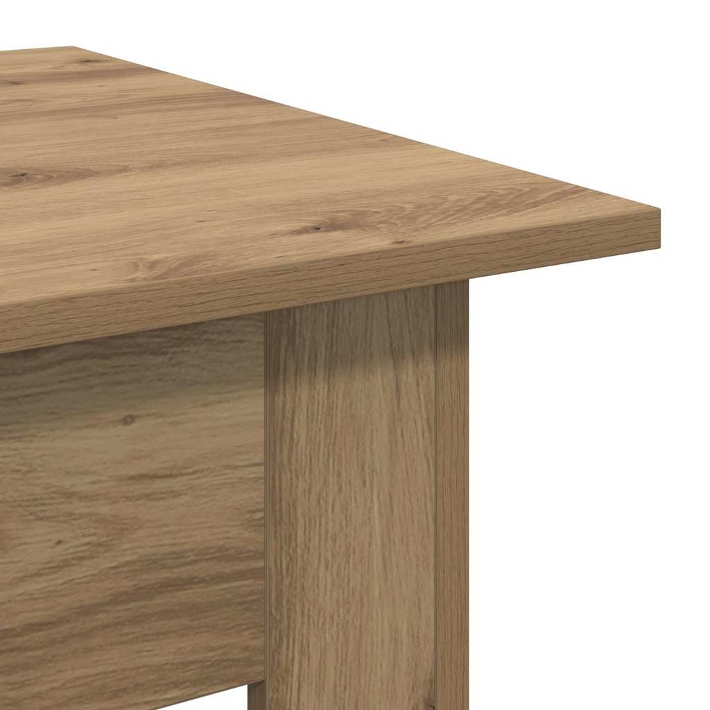 Coffee Table Artisan Oak 55 x 55 x 42 cm Engineered Wood