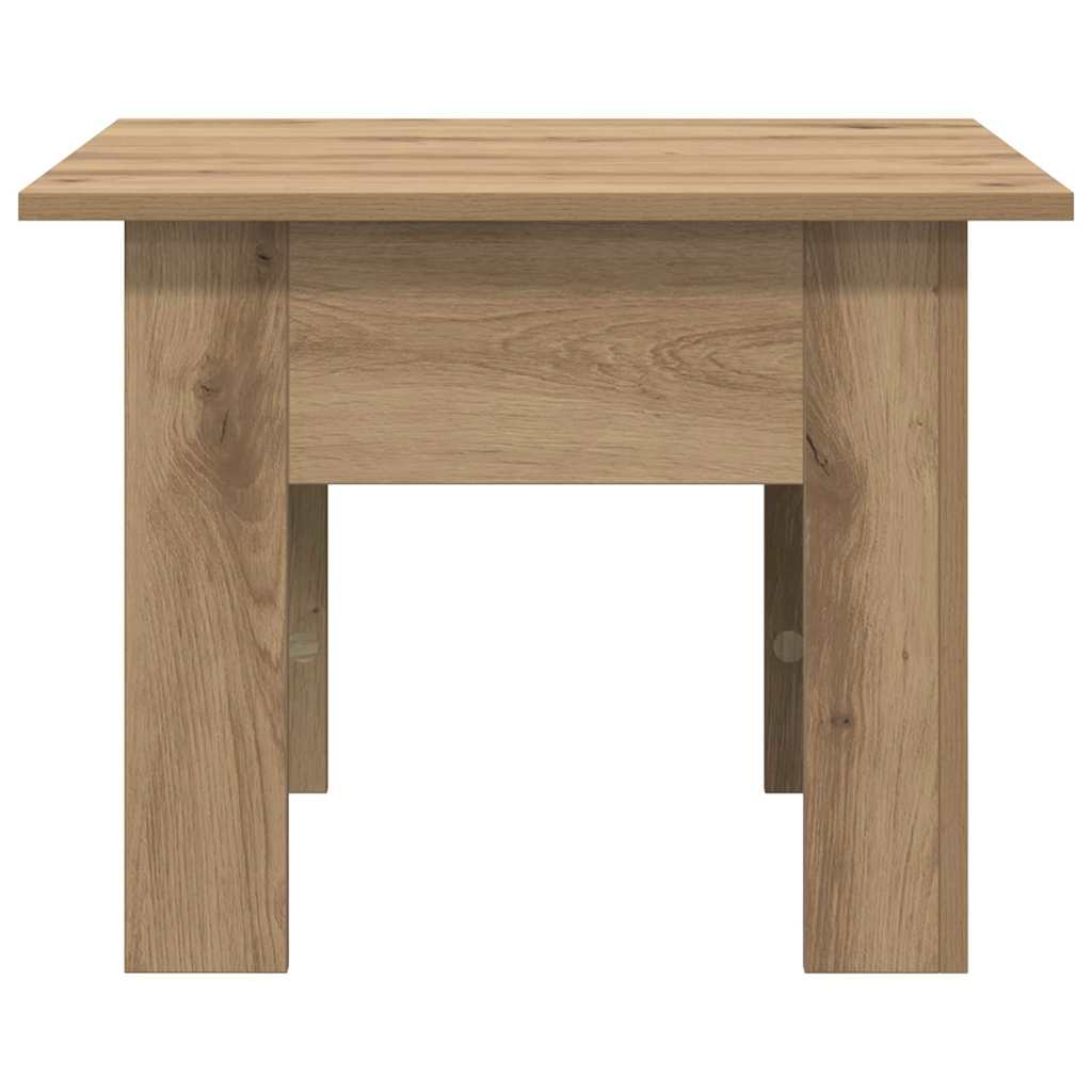 Coffee Table Artisan Oak 55 x 55 x 42 cm Engineered Wood