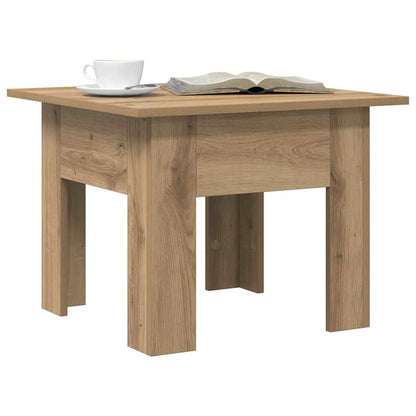 Coffee Table Artisan Oak 55 x 55 x 42 cm Engineered Wood