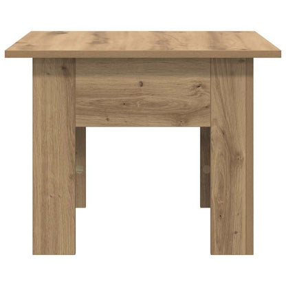 Coffee Table Artisan Oak 55 x 55 x 42 cm Engineered Wood