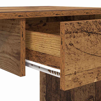Desk with Drawer Old Wood 100 x 50 x 76 cm Engineered Wood
