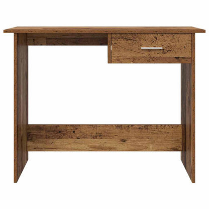 Desk with Drawer Old Wood 100 x 50 x 76 cm Engineered Wood