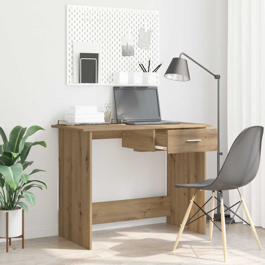 Desk Artisan Oak 100 x 50 x 76 cm Engineered Wood