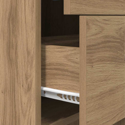 Book Cabinet Artisan oak 40 x 35 x 180 cm Engineered wood