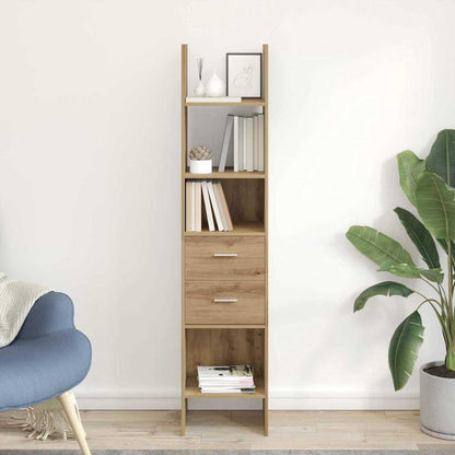 Book Cabinet Artisan oak 40 x 35 x 180 cm Engineered wood