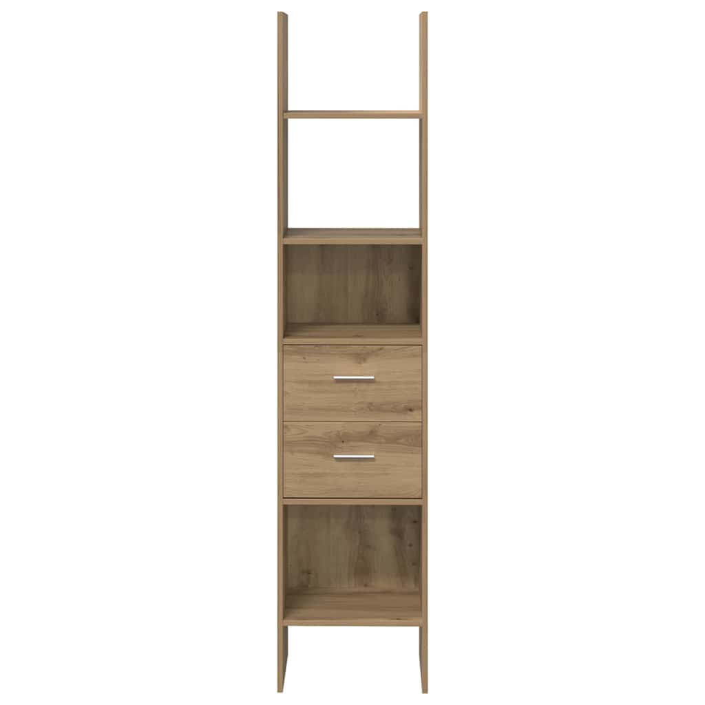 Book Cabinet Artisan oak 40 x 35 x 180 cm Engineered wood