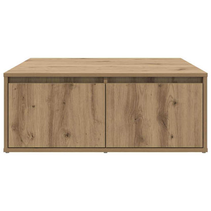 Coffee Table Artisan oak 80 x 80 x 31 cm Engineered Wood