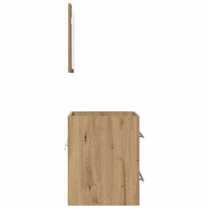 Bathroom Furniture Set with Drawer Brown 41 x 38.5 x 48 cm